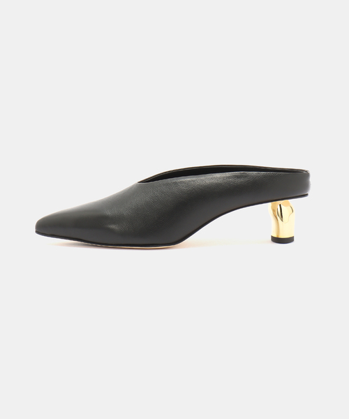 JVAM(ジェーヴィエーエム)の「JVAM/ジェイヴィエーエム MYLA MULE(パンプス・レディース・ブラック・23.5cm/24cm)」の2枚目の写真