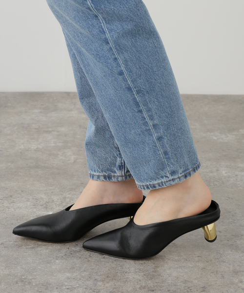 JVAM(ジェーヴィエーエム)の「JVAM/ジェイヴィエーエム MYLA MULE(パンプス・レディース・ブラック・23.5cm/24cm)」の10枚目の写真