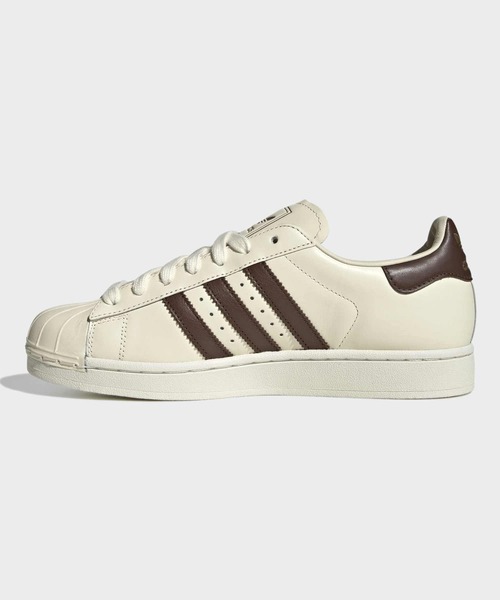 adidas（アディダス）の「スーパースターII / SUPERSTAR II / アディダスオリジナルス adidas Originals（スニーカー・メンズ・ベージュ・24.0cm/23.5cm/26.5cm/23.0cm/22.5cm/27.5cm/28.5cm/28.0cm/27.0cm/26.0cm/25.5cm/25.0cm/29.0cm/24.5cm）」の2枚目の写真