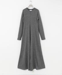 new basic WASHABLE WOOL LONG-SLEEVE ONE-PIECE