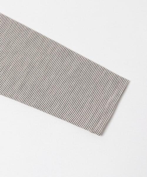URBAN RESEARCH（アーバンリサーチ）の「new basic　WASHABLE WOOL LONG-SLEEVE ONE-PIECE（ワンピース・レディース・チャコールグレー/ブラック系その他/ホワイト系その他・38/36）」の5枚目の写真