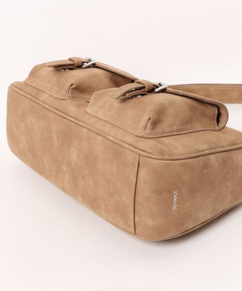 STAND OIL（スタンドオイル）の「Joey bag mini 24J-123A-CM（ショルダーバッグ・レディース・ベージュ・FREE）」の3枚目の写真
