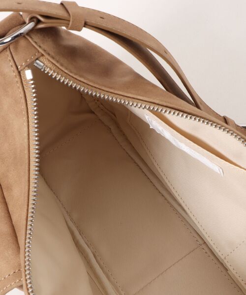 STAND OIL（スタンドオイル）の「Joey bag mini 24J-123A-CM（ショルダーバッグ・レディース・ベージュ・FREE）」の4枚目の写真