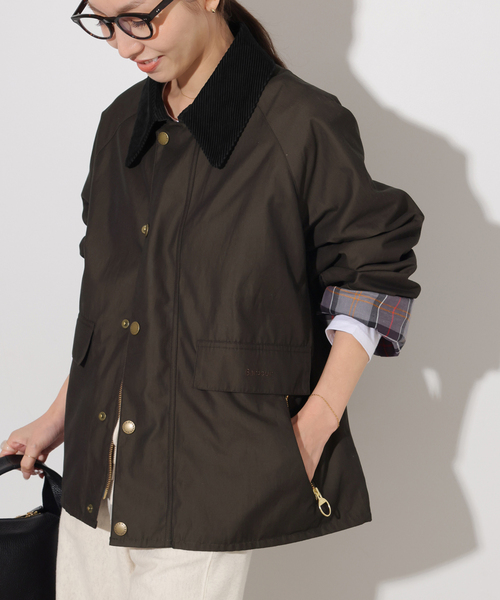 Barbour(バブアー)の「別注【Barbour/バブアー】TRANSPORT XANTHE(その他アウター・レディース・ブラック系その他/カーキ・40/38)」の11枚目の写真