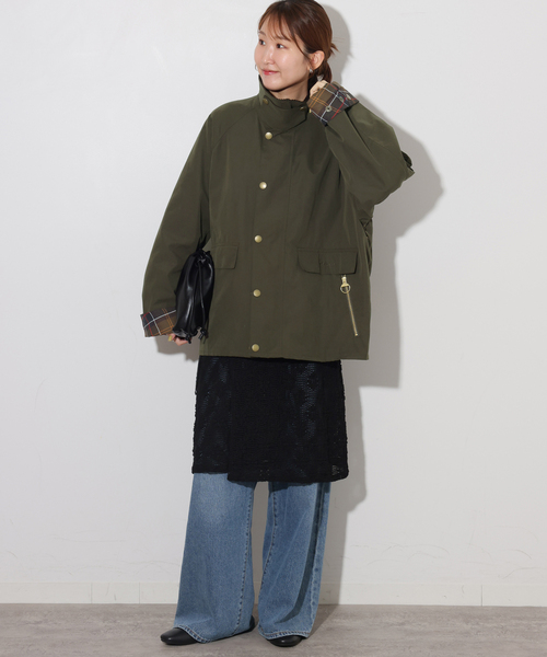 Barbour(バブアー)の「別注【Barbour/バブアー】TRANSPORT XANTHE(その他アウター・レディース・ブラック系その他/カーキ・40/38)」の13枚目の写真