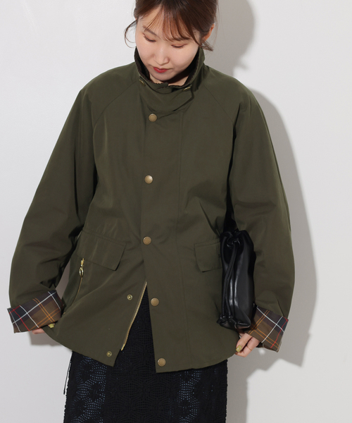 Barbour(バブアー)の「別注【Barbour/バブアー】TRANSPORT XANTHE(その他アウター・レディース・ブラック系その他/カーキ・40/38)」の17枚目の写真