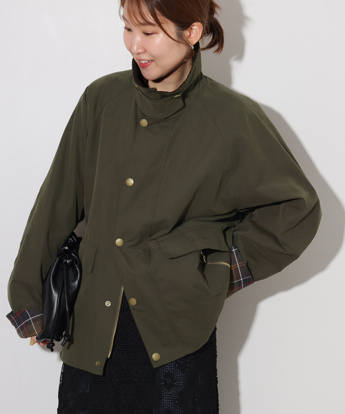Barbour(バブアー)の「別注【Barbour/バブアー】TRANSPORT XANTHE(その他アウター・レディース・ブラック系その他/カーキ・40/38)」の19枚目の写真