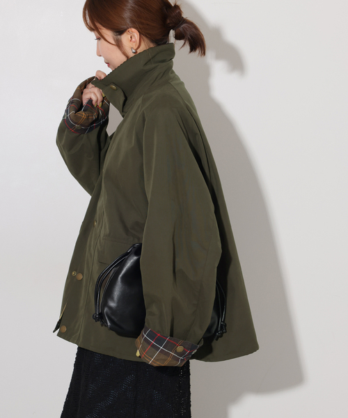 Barbour(バブアー)の「別注【Barbour/バブアー】TRANSPORT XANTHE(その他アウター・レディース・ブラック系その他/カーキ・40/38)」の20枚目の写真