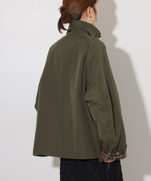 Barbour(バブアー)の「別注【Barbour/バブアー】TRANSPORT XANTHE(その他アウター・レディース・ブラック系その他/カーキ・40/38)」の21枚目の写真