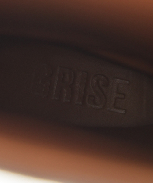 GRISE(グリーズ)の「《/WEB+一部店舗限定》GRISEレザースクエアワイドシャフトロングブーツ(ブーツ・レディース・ブラック/ブラウン・X-LARGE/LARGE/MEDIUM/SMALL)」の19枚目の写真