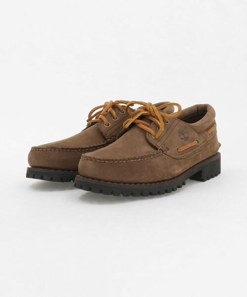 Timberland(ティンバーランド)の「<Timberland>スリー アイ クラシック シューズ(モカシン/デッキシューズ・メンズ・ダークブラウン/ブラック・US 8H/US 9/US 7/US 9H/US 10/US 8/US 7H)」の3枚目の写真