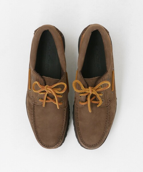 Timberland(ティンバーランド)の「<Timberland>スリー アイ クラシック シューズ(モカシン/デッキシューズ・メンズ・ダークブラウン/ブラック・US 8H/US 9/US 7/US 9H/US 10/US 8/US 7H)」の4枚目の写真