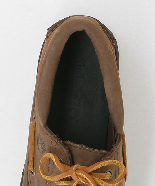 Timberland(ティンバーランド)の「<Timberland>スリー アイ クラシック シューズ(モカシン/デッキシューズ・メンズ・ダークブラウン/ブラック・US 8H/US 9/US 7/US 9H/US 10/US 8/US 7H)」の8枚目の写真