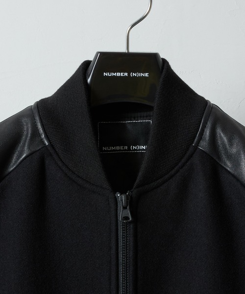RAGLAN SLEEVE ZIPPER STADIUM JACKET / ラグランスリーブ ワン