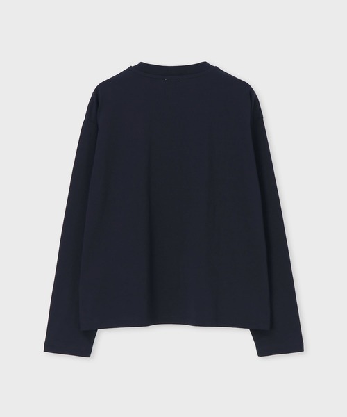 Paul Smith（ポールスミス）の「ウィメンズ フローラルエンブロイダリー 長袖Tシャツ / 265224 J301（Tシャツ/カットソー・レディース・アイボリー/ネイビー・MEDIUM）」の6枚目の写真