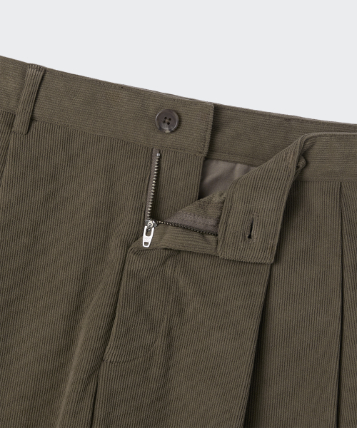 MUSINSA STANDARD（ムシンサスタンダード）の「14W コーデュロイエクストラワイドパンツ [トープベージュ]（その他パンツ・メンズ・その他・38/36/34/32/30/31/33/28/29）」の4枚目の写真