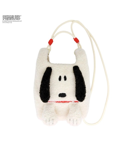 Vintage PEANUTS(ビンテージピーナッツ)の「ルートート / PEANUTS クリプティッド ルーショッパーミニ 3WAYふわふわミニトートバッグ(ショルダーバッグ・レディース・ブラック/アイボリー/ホワイト系その他・FREE)」の2枚目の写真