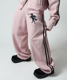 SEQUENZ（シークエンズ）の「※WEB限定   ユニコーンワッペン刺繍トラックパンツ   sqnz horse track pants（その他パンツ）」