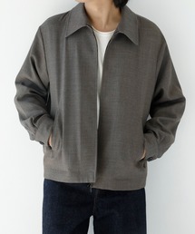 KEY TIMEZ（キータイムズ）の「【CITY TOKYO/シティートーキョー】Pure merino ドリズラージャケット（ブルゾン）」