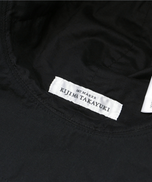 KIJIMA TAKAYUKI（キジマ　タカユキ）の「KIJIMA TAKAYUKI コットンナイロンハット（ハット・メンズ・ブラック/ネイビー/オリーブ・2/3）」の9枚目の写真