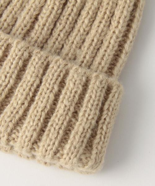 Another Edition（アナザーエディション）の「【WEB店舗限定】ポンポンリブワッチ/ aeBFC PONPON LIB WATCH（ニットキャップ/ビーニー・レディース・ベージュ/オリーブ/ブラック/グレー・フリー）」の7枚目の写真