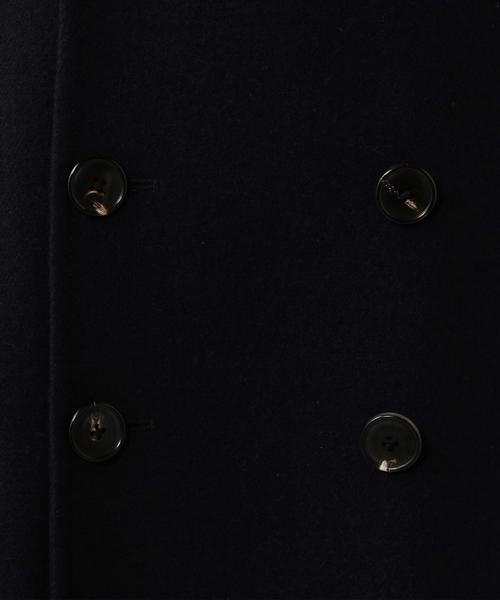 UNITED ARROWS（ユナイテッドアローズ）の「【OCEANS 12月号掲載商品】USCM ダブルフェイス Pコート◆（ピーコート・メンズ・ネイビー・LARGE/MEDIUM/SMALL）」の11枚目の写真