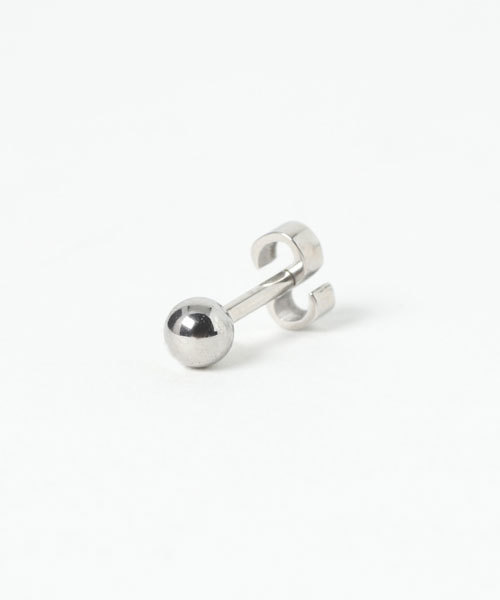 ANCHOR(アンカー)の「アルファベットピアス S(ピアス(片耳用)・メンズ・シルバー・FREE)」の2枚目の写真
