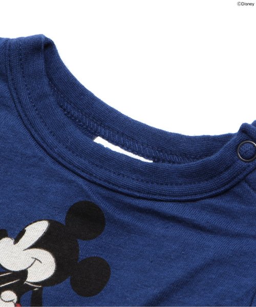 BREEZE（ブリーズ）の「Disney（ディズニー）ミッキーレイヤードワンピース（ワンピース・キッズ・ネイビー/ピンク・100/120/80/90/95/140/110/130）」の9枚目の写真