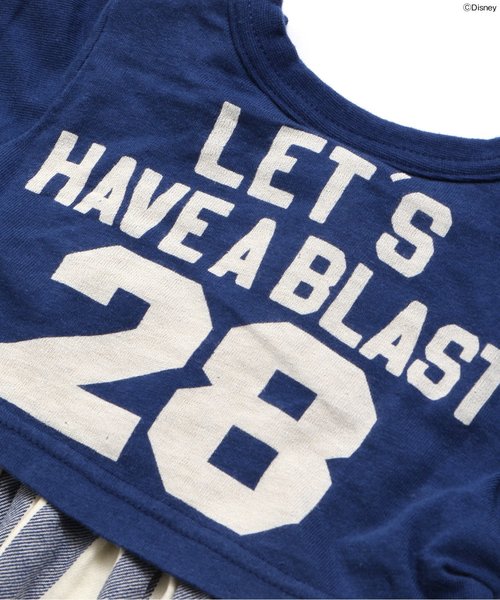 BREEZE（ブリーズ）の「Disney（ディズニー）ミッキーレイヤードワンピース（ワンピース・キッズ・ネイビー/ピンク・100/120/80/90/95/140/110/130）」の6枚目の写真