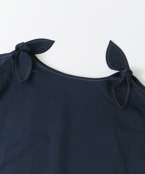 URBAN RESEARCH（アーバンリサーチ）の「UR 肩開きリボンプルオーバー（Tシャツ/カットソー・レディース・オフホワイト/キャメル/ピンク/ネイビー・FREE）」の18枚目の写真