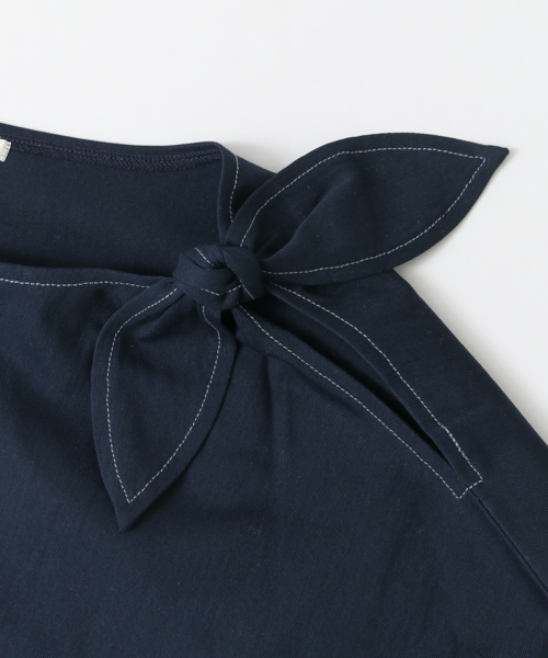 URBAN RESEARCH（アーバンリサーチ）の「UR 肩開きリボンプルオーバー（Tシャツ/カットソー・レディース・オフホワイト/キャメル/ピンク/ネイビー・FREE）」の7枚目の写真