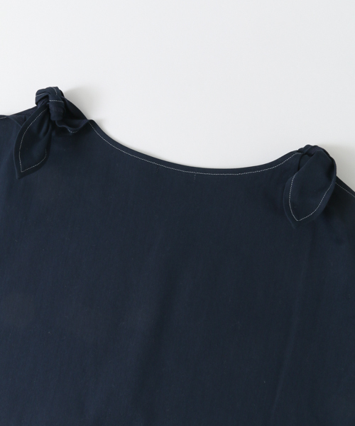 URBAN RESEARCH（アーバンリサーチ）の「UR 肩開きリボンプルオーバー（Tシャツ/カットソー・レディース・オフホワイト/キャメル/ピンク/ネイビー・FREE）」の12枚目の写真