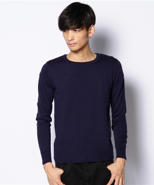 603(ロクマルサン)の「603 クルーネックニット(ニット/セーター・メンズ・ベージュ/ダークグレー/ブルー/カーキ/レッド/ブラック・FREE)」の5枚目の写真