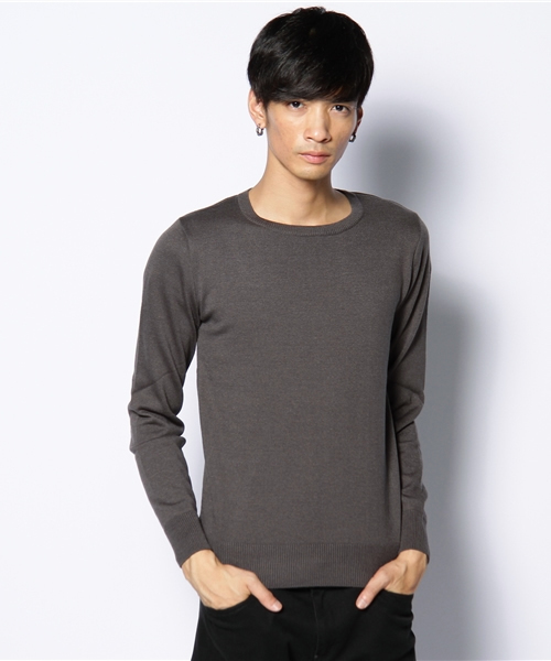 603(ロクマルサン)の「603 クルーネックニット(ニット/セーター・メンズ・ベージュ/ダークグレー/ブルー/カーキ/レッド/ブラック・FREE)」の3枚目の写真