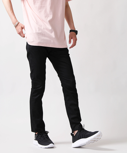 WEGO(ウィゴー)の「WEGO/COOLMAXエアリースキニーパンツ(チノパンツ・メンズ・ブラック/オレンジ/ブルー/ワイン/ベージュ・LARGE/MEDIUM/SMALL)」の17枚目の写真