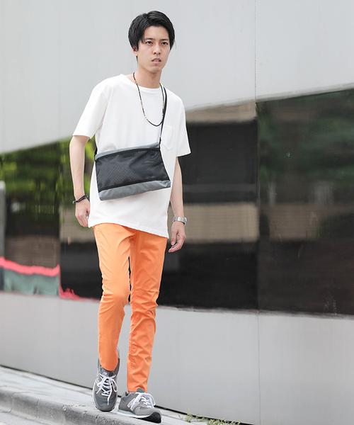 WEGO(ウィゴー)の「WEGO/COOLMAXエアリースキニーパンツ(チノパンツ・メンズ・ブラック/オレンジ/ブルー/ワイン/ベージュ・LARGE/MEDIUM/SMALL)」の20枚目の写真