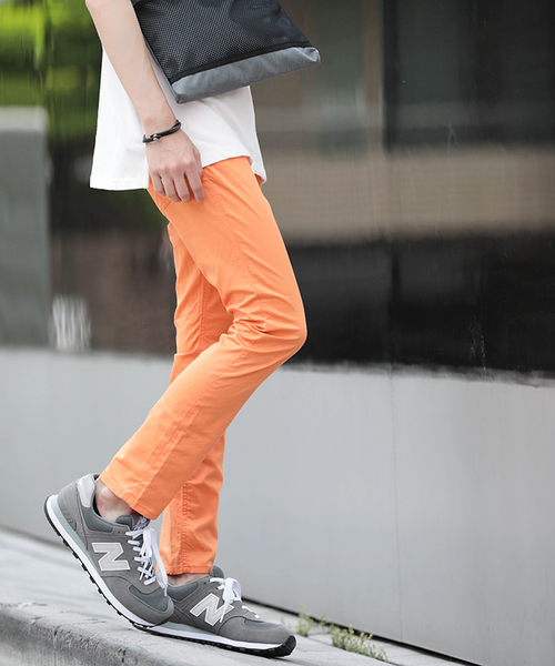 WEGO(ウィゴー)の「WEGO/COOLMAXエアリースキニーパンツ(チノパンツ・メンズ・ブラック/オレンジ/ブルー/ワイン/ベージュ・LARGE/MEDIUM/SMALL)」の22枚目の写真