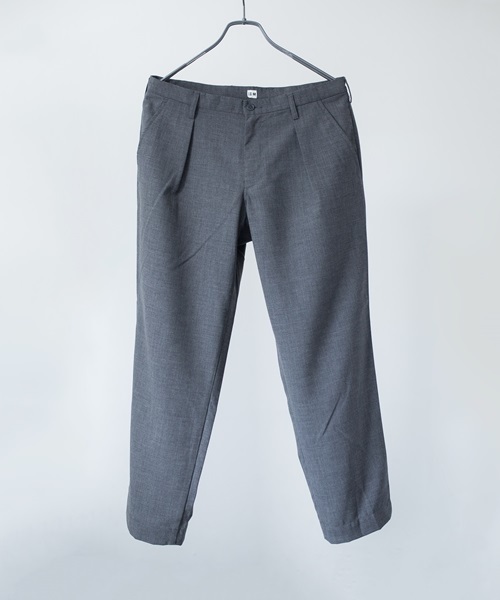 SHIPS BLUESTORE（シップスブルーストア）の「SHIPS BLUESTORE: トロピカルウール テーパードアンクルパンツ（その他パンツ・メンズ・グレー・LARGE/SMALL/MEDIUM）」の2枚目の写真