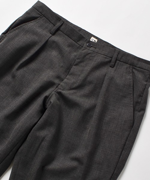 SHIPS BLUESTORE（シップスブルーストア）の「SHIPS BLUESTORE: トロピカルウール テーパードアンクルパンツ（その他パンツ・メンズ・グレー・LARGE/SMALL/MEDIUM）」の3枚目の写真