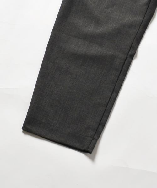 SHIPS BLUESTORE（シップスブルーストア）の「SHIPS BLUESTORE: トロピカルウール テーパードアンクルパンツ（その他パンツ・メンズ・グレー・LARGE/SMALL/MEDIUM）」の11枚目の写真