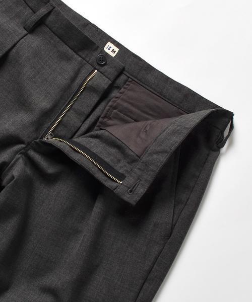 SHIPS BLUESTORE（シップスブルーストア）の「SHIPS BLUESTORE: トロピカルウール テーパードアンクルパンツ（その他パンツ・メンズ・グレー・LARGE/SMALL/MEDIUM）」の12枚目の写真