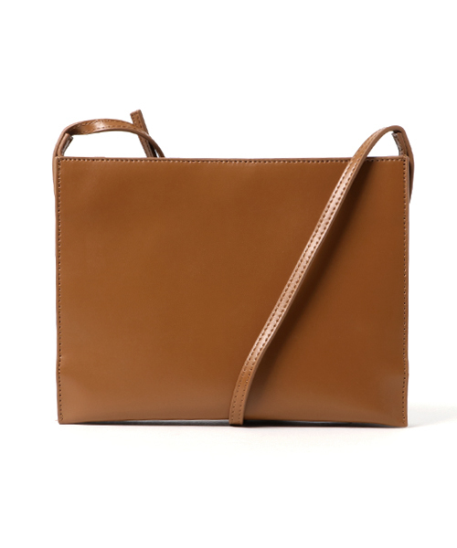 YAHKI（ヤーキ）の「【YAHKI】スクエアショルダー/YH-26（ショルダーバッグ・レディース・ダークグレー/ネイビー/ブルー/グレー/ブラウン/ホワイト/サックスブルー/ベージュ・FREE）」の6枚目の写真