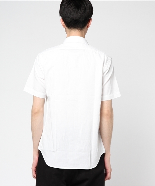 GRAND PHASE（グランフェイズ）の「GP コットンリネンワイドカラーシャツ（シャツ/ブラウス・メンズ・ホワイト/ブラウン/ブラック/ベージュ・X-LARGE/MEDIUM/LARGE）」の6枚目の写真