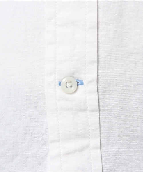 GRAND PHASE（グランフェイズ）の「GP コットンリネンワイドカラーシャツ（シャツ/ブラウス・メンズ・ホワイト/ブラウン/ブラック/ベージュ・X-LARGE/MEDIUM/LARGE）」の12枚目の写真
