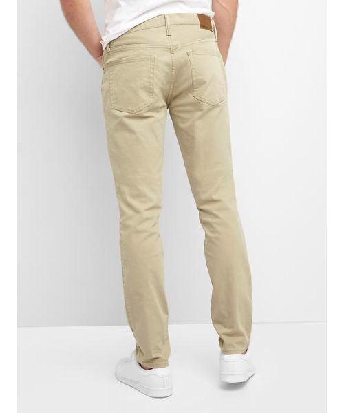 GAP（ギャップ）の「Gap ブロークンツイル スキニーフィットジーンズ（デニムパンツ・メンズ・ライトベージュ・29W 30L/30W 30L/28W 30L/31W 30L/32W 30L/31W 32L/33W 32L/32W 32L/34W 32L/36W 32L）」の2枚目の写真