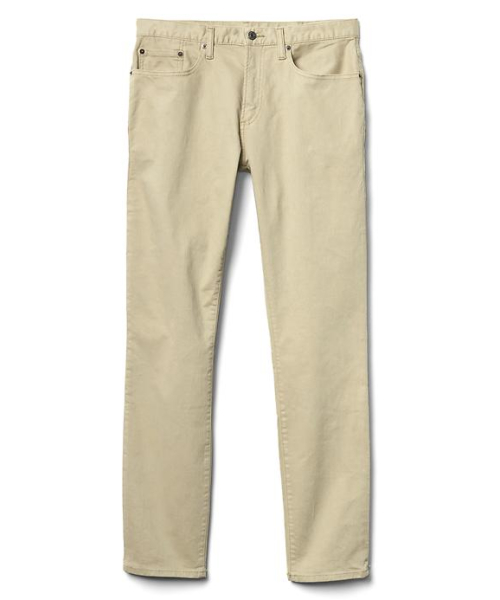 GAP（ギャップ）の「Gap ブロークンツイル スキニーフィットジーンズ（デニムパンツ・メンズ・ライトベージュ・29W 30L/30W 30L/28W 30L/31W 30L/32W 30L/31W 32L/33W 32L/32W 32L/34W 32L/36W 32L）」の5枚目の写真