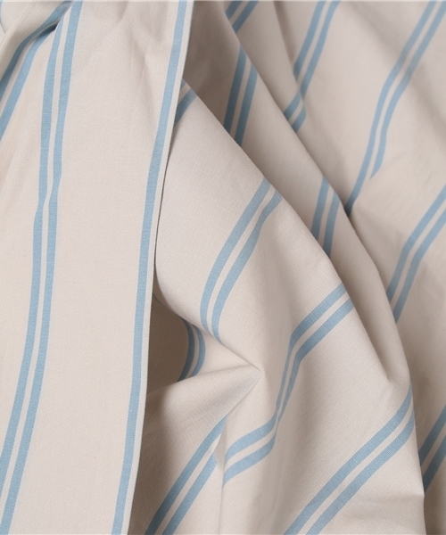 mysty woman（ミスティウーマン）の「ダブルストライプ柄フレアスカート（スカート・レディース・イエロー系その他/ブルー系その他/ホワイト系その他・FREE）」の12枚目の写真