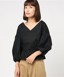 VENCEEXCHANGE | 前後2WAYシャーリングブラウス      (シャツ/ブラウス)