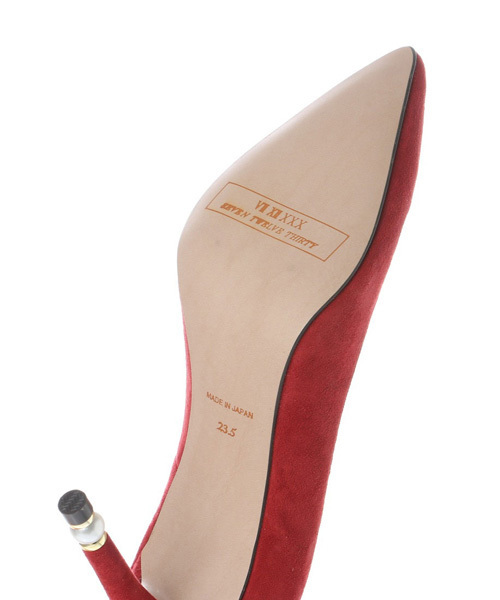 SEVEN TWELVE THIRTY(セヴントゥエルヴサーティー)の「パール付きハイヒールパンプス(パンプス・レディース・ブラック系その他/グレイッシュベージュ/ブラック/レッド/ブルー系その他/ベビーピンク・22cm/23cm/22.5cm/23.5cm/24.5cm/24cm)」の18枚目の写真