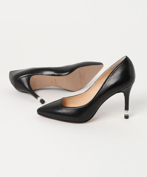 SEVEN TWELVE THIRTY(セヴントゥエルヴサーティー)の「パール付きハイヒールパンプス(パンプス・レディース・ブラック系その他/グレイッシュベージュ/ブラック/レッド/ブルー系その他/ベビーピンク・22cm/23cm/22.5cm/23.5cm/24.5cm/24cm)」の22枚目の写真